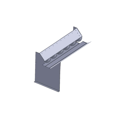 Extension section 60cm for dispensing chute