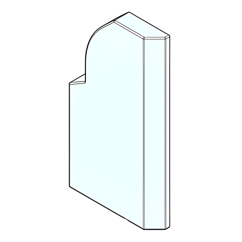 Alutec plaque latérale droite MCZ PHILO|Ulma AB