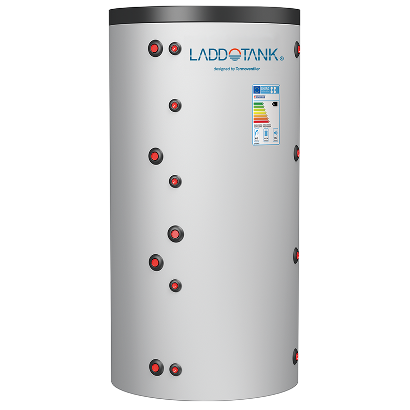 Réservoir d'accumulation du Laddotank agissant comme réservoir de volume