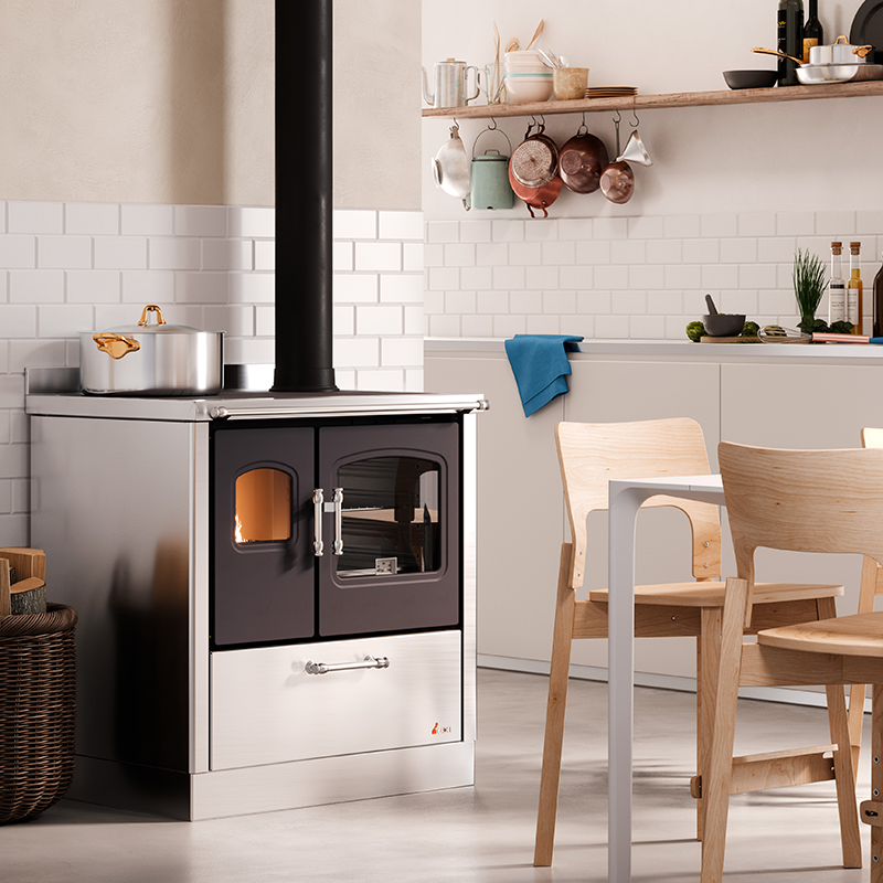 Poêle à bois CADEL Smart 80cm|Ulma AB