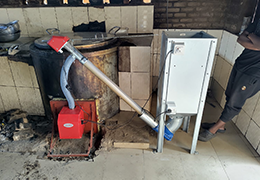 From idea to reality: our pellet burners in operation at schools in Africa